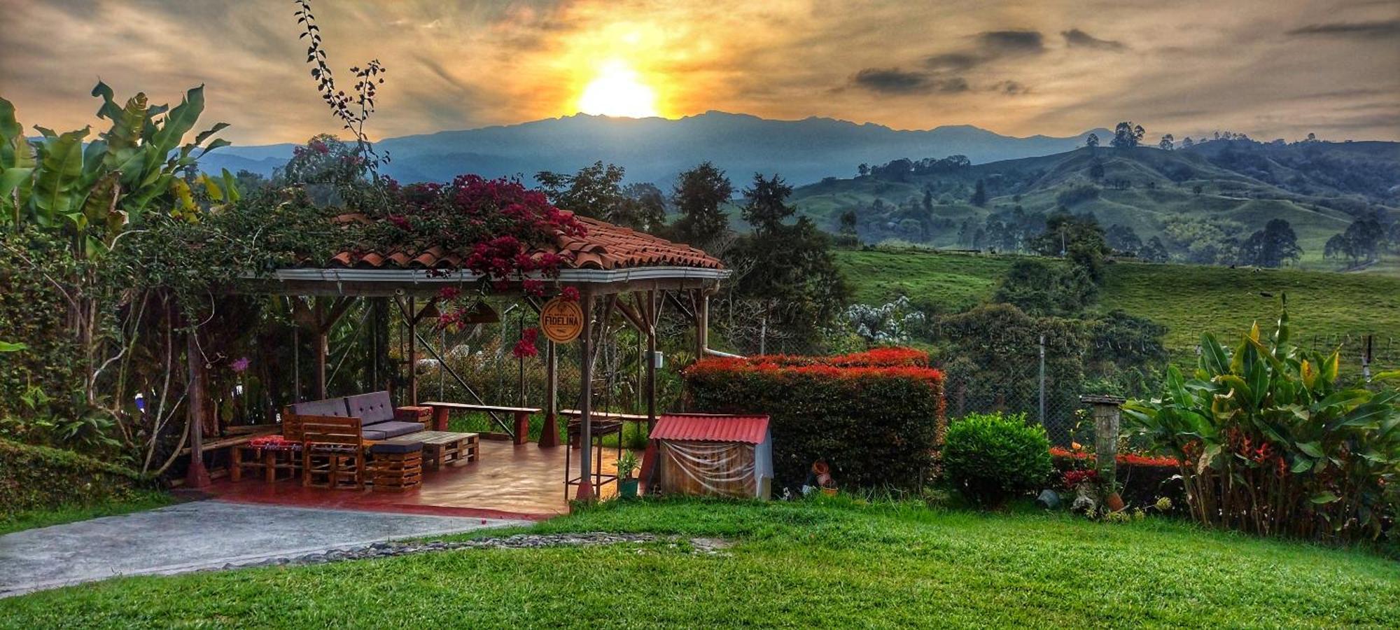 El Hostal De Fidelina Santa Rosa de Cabal Kültér fotó